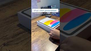 iPad 10th Generation Unboxing  Accessories ✨💕student study ipad minivlog unboxing ytshorts [upl. by Nednerb315]