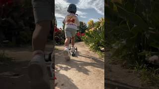 Riding in to the weekend 🛴🙌 scootandride scooter weekendvibes mamaalltag lebenmitkindern [upl. by Bradley]