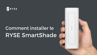 Comment installer le RYSE SmartShade Frenchversion française [upl. by Ttihw261]