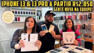 IPHONE 13 amp 13 PRO A PARTIR R2850  GENTE NOVA NA EQUIPE VIP PHONES [upl. by Lot]