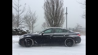 Modern Motoring  Reviewing the 2018 BMW M550i [upl. by Notnil903]