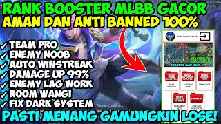 Apk Rank Booster Mobile Legends Terbaru 2024 No Password amp Auto Winstreak Patch Suyou Season 34 [upl. by Anika]