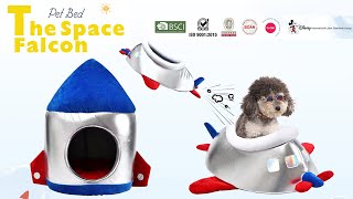 TravelInspired Pet Beds  Rocket Spaceship Train amp More  oemfactory [upl. by Aisena]