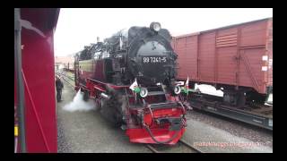 Rollwagen auf der HSB 042015 [upl. by Eanaj627]