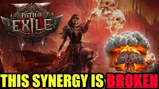 Path of Exile 2  Early Leveling Witch Necromancer Build with Crazy Minion Synergy Explosions [upl. by Lrak]