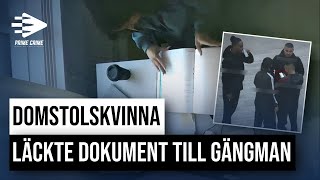 Domstolskvinna läckte dokument till gängman  Sibel Karahan Tilltalad Inspelning 1 [upl. by Sigfried]