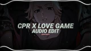 cpr x love game  cupcakke lady Gaga edit audio [upl. by Ximenez]