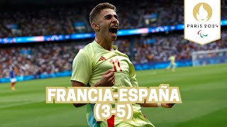 JJOO PARÍS 2024  Resumen en imágenes del FRANCIAESPAÑA 35 que da el ORO ala SELECCIÓN [upl. by Yxel]