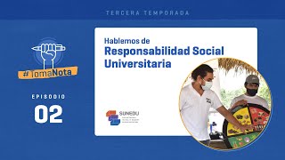 TomaNota Responsabilidad Social Universitaria [upl. by Kailey]