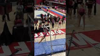 FRESHMAN KATIE HARPER WITH A 9950 ON UNEVEN BARS VS 34 IOWA STATE NIU AND TEMPLE I MARCH 2 2024 [upl. by Early]