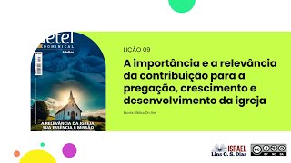 EB Online  Lição 09 A importância e a relevância da contribuição para a igreja [upl. by Intosh]