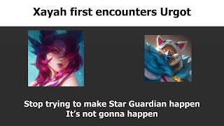 Star Guardians refuse to accept Urgot to join them [upl. by Yeldarb]