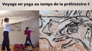 Yoga enfants parents Voyage au temps de la Préhistoire 1 [upl. by Enilesor]