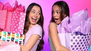 Twin Birthday Gift Swap 2021  Merrell Twins [upl. by Anaile]