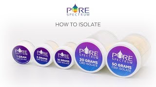 How to use CBD Isolate [upl. by Aldredge338]