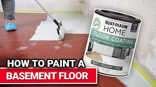 How To Paint A Basement Floor  Ace Hardware [upl. by Ytiak194]