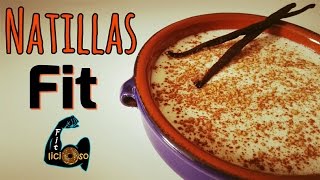 NATILLAS FIT en microondas  Recetas Fitness [upl. by Coppins]