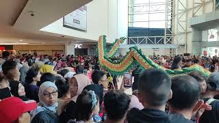 BARONGSAI Seru  di Mall Kramat Jati Indah Jakarta Timur Mall KJI DKI Jakarta 10022024 [upl. by Llennoj]