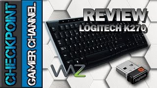 Logitech K270  Review amp Unboxing PTBR [upl. by Myrt227]