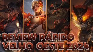 OPINIÃO SINCERA SOBRE AS NOVAS SKINS VELHO OESTE [upl. by Nofpets67]