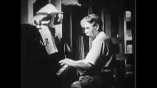 Albert Schweitzer practising Bach in Lambarene original footage [upl. by Aldric592]