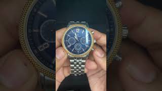 How To Set The Date And Time On Your Chronograph Watch watch chronographwatch chronowatch [upl. by Ellerahs219]