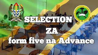 selection za kidato cha tano 2023 2024 TCU selection Post za selection Nacte tamisemi  selection [upl. by Alejna]