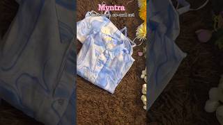 Myntra most affordable coord set  Myntra finds 🤌🥺 ytshorts shorts haul asmr unboxing fyp [upl. by Eamon]