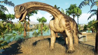 Jurassic World Evolution 2  Camarasaurus Gameplay PS5 UHD 4K60FPS [upl. by Analah768]