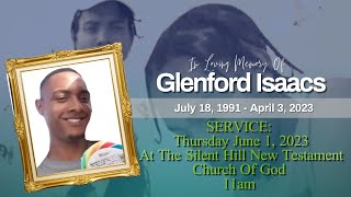 Celebrating The Life Of Glenford Isaacs JJ [upl. by Eneloc]