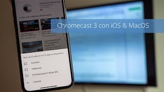 ¿Cómo usar Chromecast 3 con iPhone iPad y Mac [upl. by Nyrtak]