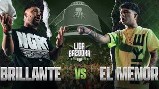 BRILLANTE VS EL MENOR  Ligabazooka LUNA PARK 2024💥 [upl. by Durante]