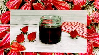 চুকাই ফলের জ্যাম।। Rosella Jamjelly।। Roselle Jam।। মেস্তা ফলের জ্যাম।। janvisfoodhouse [upl. by Avuha]