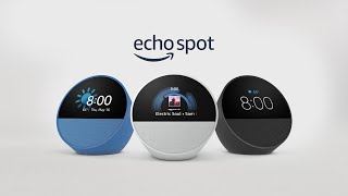 Allnew Echo Spot 2024 release  Amazon Alexa [upl. by Matelda685]