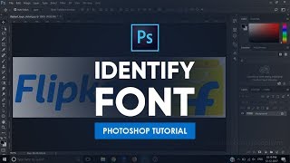 Identify Font  Photoshop Tutorial [upl. by Aloiv]