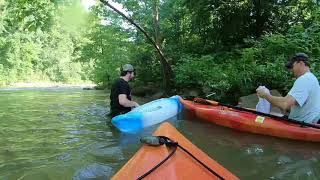 Kayaking on the Little Conemaugh South Fork PA to Mineral Point 4th of July 2018 FULL [upl. by Ayotyal]