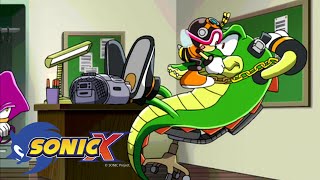 SONIC X  EP39 Defective Detectives  English Dub  Full Episode [upl. by Hesther]