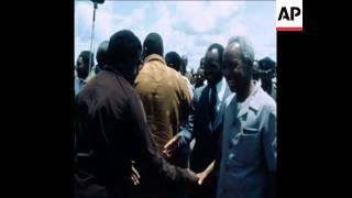 SYND 27 3 78 AFRICAN PRESIDENTS MEET IN DAR ES SALAAM FOR A SUMMIT ON RHODESIA AND NAMIBIA [upl. by Ahsetan66]