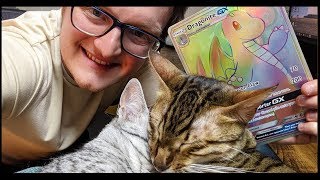 Grian Opens Dragon Majesty Pokemon Packs With My Cats [upl. by Sucramal83]