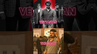 Vettaiyan Vs The Goat 1st Day Collection 💥🎉 shorts viral yt ytshorts rajnikanth thalapathy vs [upl. by Halas]