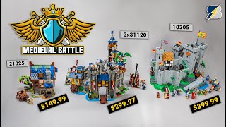 Medieval LEGO battle  which Castle set should you buy [upl. by Nivel796]