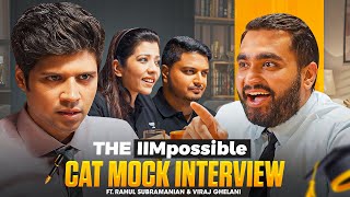 IIMpossible Funniest CAT Mock Interview ft ​⁠​⁠randomchikibumofficial ​⁠​⁠​ThatsSoViraj [upl. by Parnell]