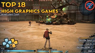 Top 18 Best PPSSPP High Graphics Games for Android [upl. by Lehmann]