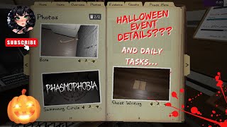 NEW Halloween 2024 details for Phasmophobia Plus Dailies [upl. by Aphra]