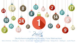 Musikalischer Adventskalender der NAK Nord und Ostdeutschland Das 1 Türchen [upl. by Havener]