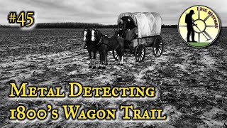 IDH Episode 45 Metal Detecting an 1800s Wagon Trail and First Silvers of 2023 [upl. by Eniawed]