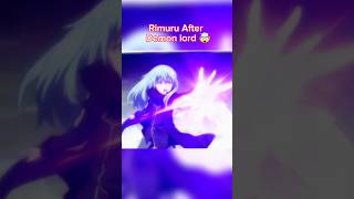 Rimuru Before Demon lord and After Demon lord 🔥🤯👿 anime animeedit [upl. by Conias187]