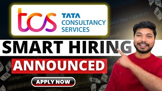 TCS Smart Hiring 2024 Out Now Mass Hiring for Freshers – Apply Today [upl. by Idnew]