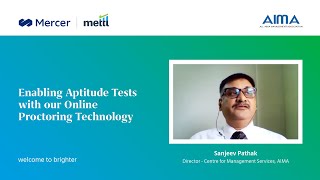 Enabling Tests for AIMA using our Online Proctoring Technology Client Testimonial [upl. by Aicnom224]