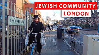 Hasidic Jewish Community in London  Europes Largest Jewish Community  Walking Tour 4K [upl. by Leiser]